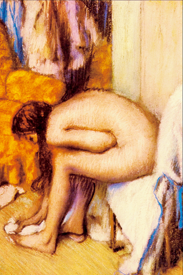  埃德加·德加 Edgar Degas—— 洗浴的裸女 (22)